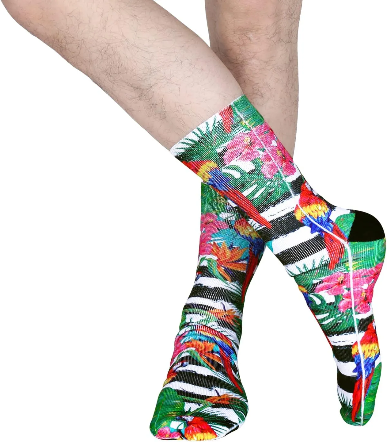 Benefeet Sox Unisex Mens Funny Crazy Socks Kids Youth Cool Colorful 3D Print Patternd Athletic Novelty Basketball Tube Socks