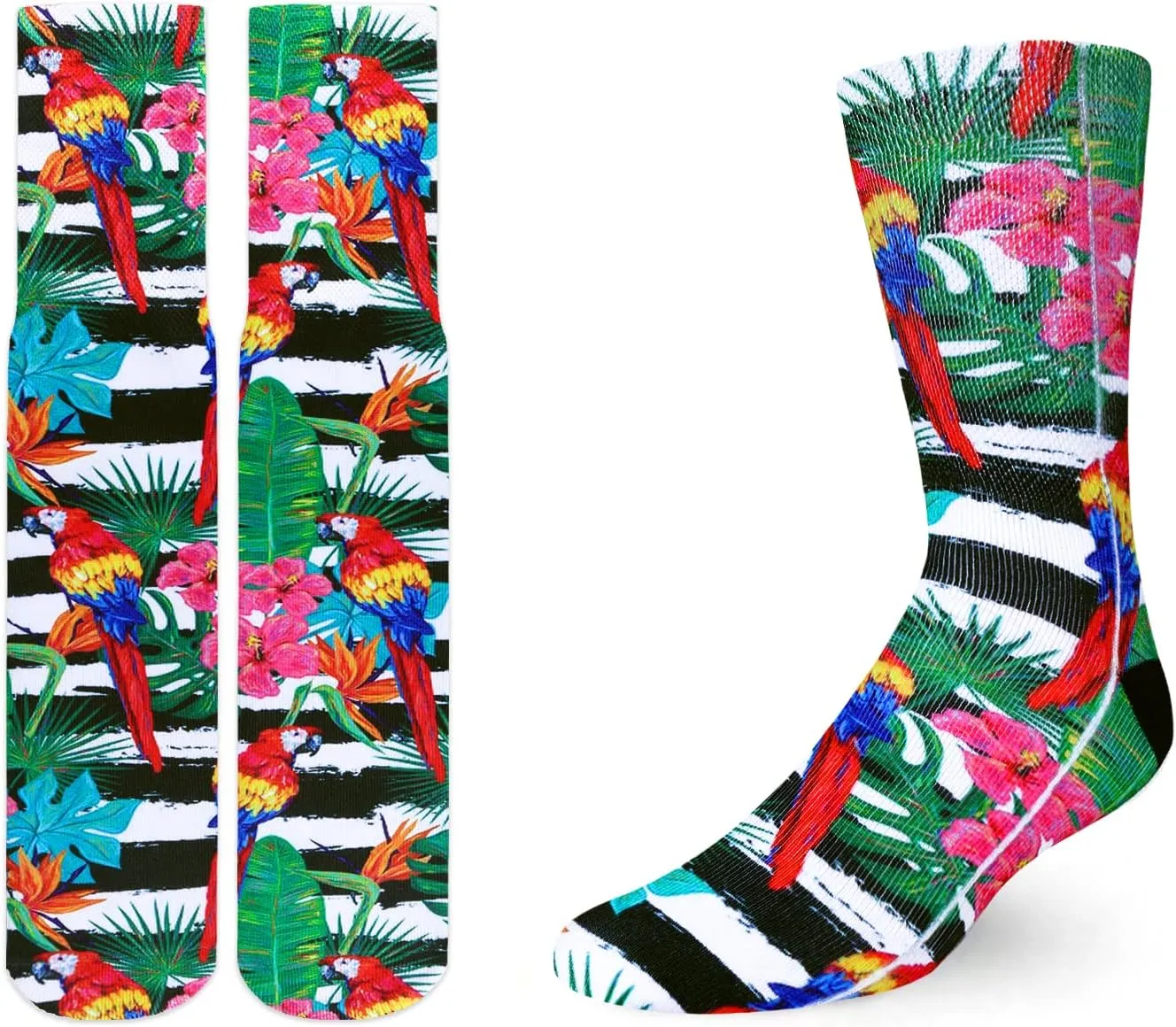 Benefeet Sox Unisex Mens Funny Crazy Socks Kids Youth Cool Colorful 3D Print Patternd Athletic Novelty Basketball Tube Socks