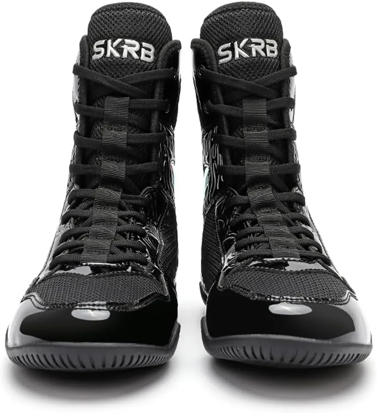 Boxing Shoes for Mens Breathable Fighting Squatting Gym Trainers Casual Lightweight Wrestling Competitions Sneakers