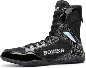 Boxing Shoes for Mens Breathable Fighting Squatting Gym Trainers Casual Lightweight Wrestling Competitions Sneakers