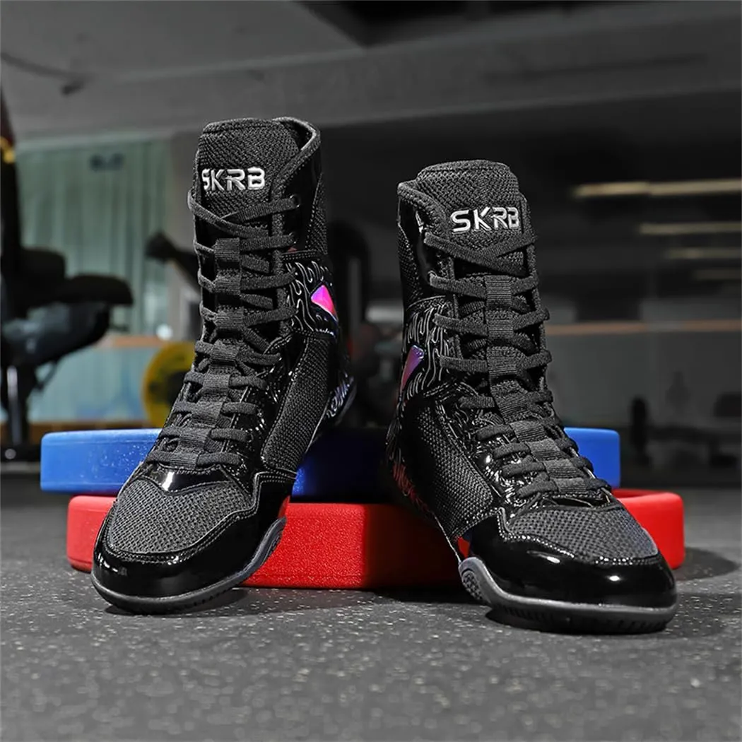 Boxing Shoes for Mens Breathable Fighting Squatting Gym Trainers Casual Lightweight Wrestling Competitions Sneakers