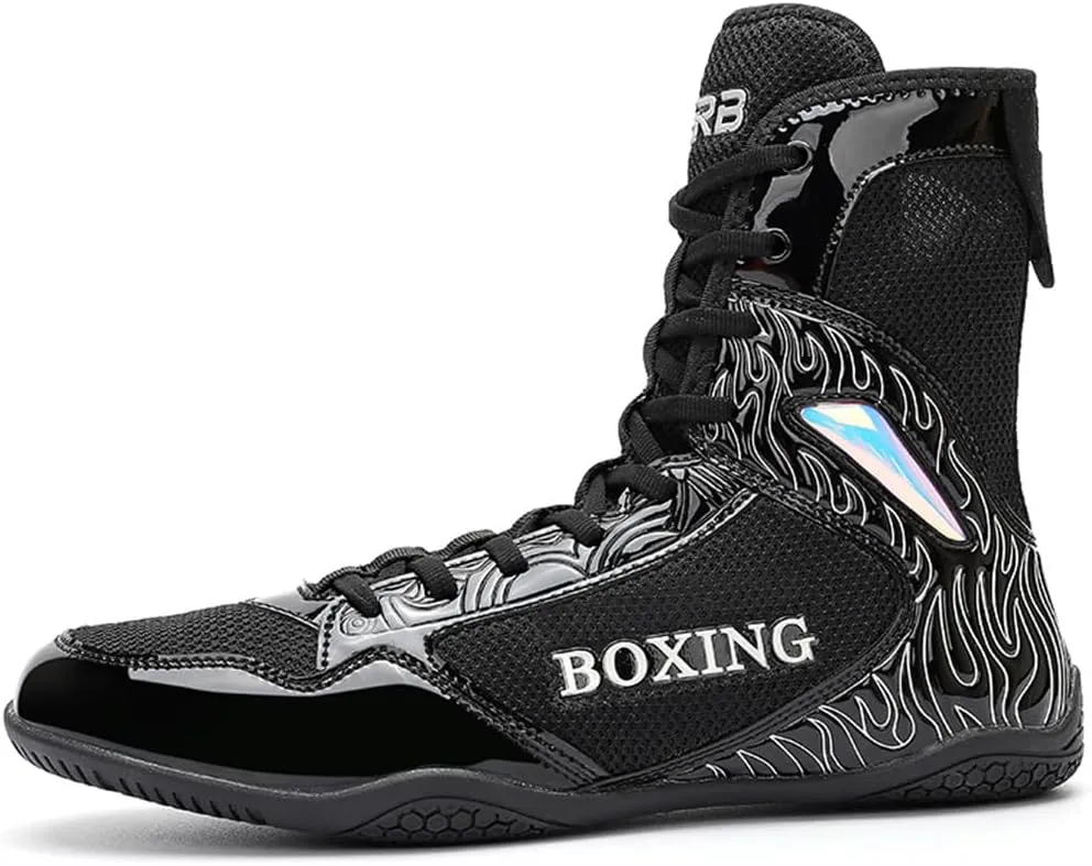 Boxing Shoes for Mens Breathable Fighting Squatting Gym Trainers Casual Lightweight Wrestling Competitions Sneakers