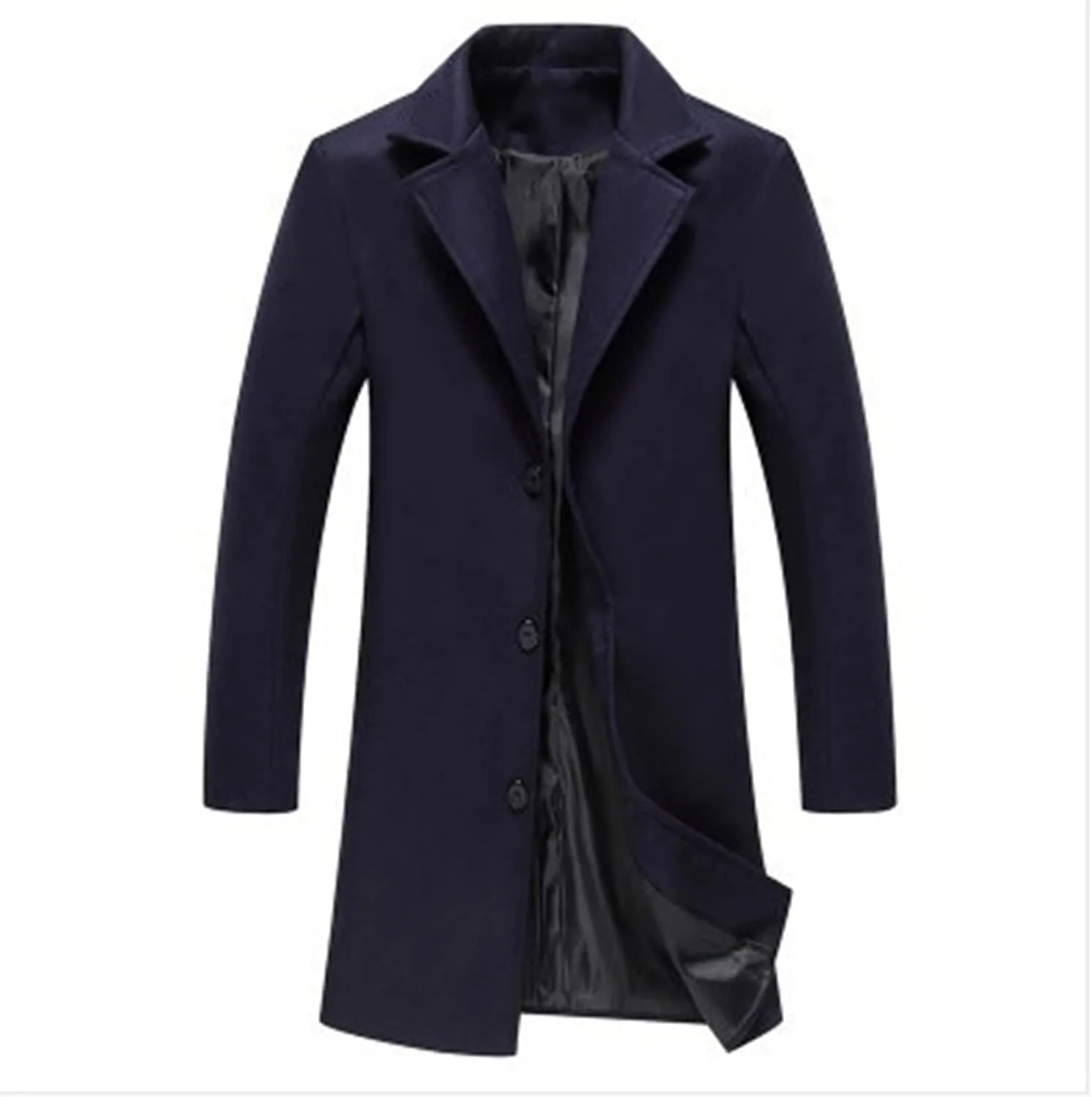 LCMTWX Coats for Men Cottonpadded Jacket Stand Collar Knitted Splice Sweater Coat Casual Men's Thicken Warm Winter Coat