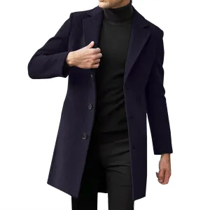 LCMTWX Coats for Men Cottonpadded Jacket Stand Collar Knitted Splice Sweater Coat Casual Men's Thicken Warm Winter Coat