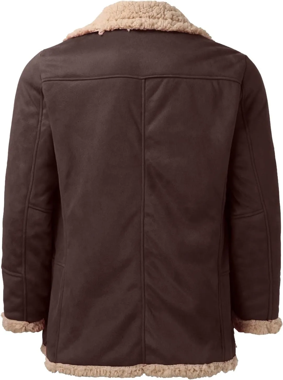 LCMTWX Mens Puffer Jackets Coat Button Solid Color Jacket Leather Windbreaker Long Sleeve Men's Winter Thickened Warm