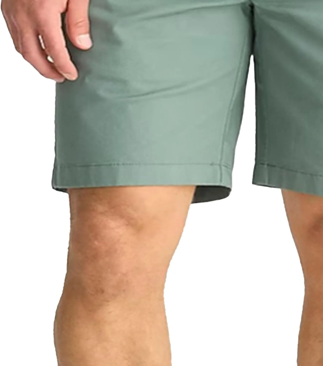 Men's Casual Classic Chino Outdoor Short Relaxed Fit Hiking Summer Shorts Mid Waist Business Golf Shorts