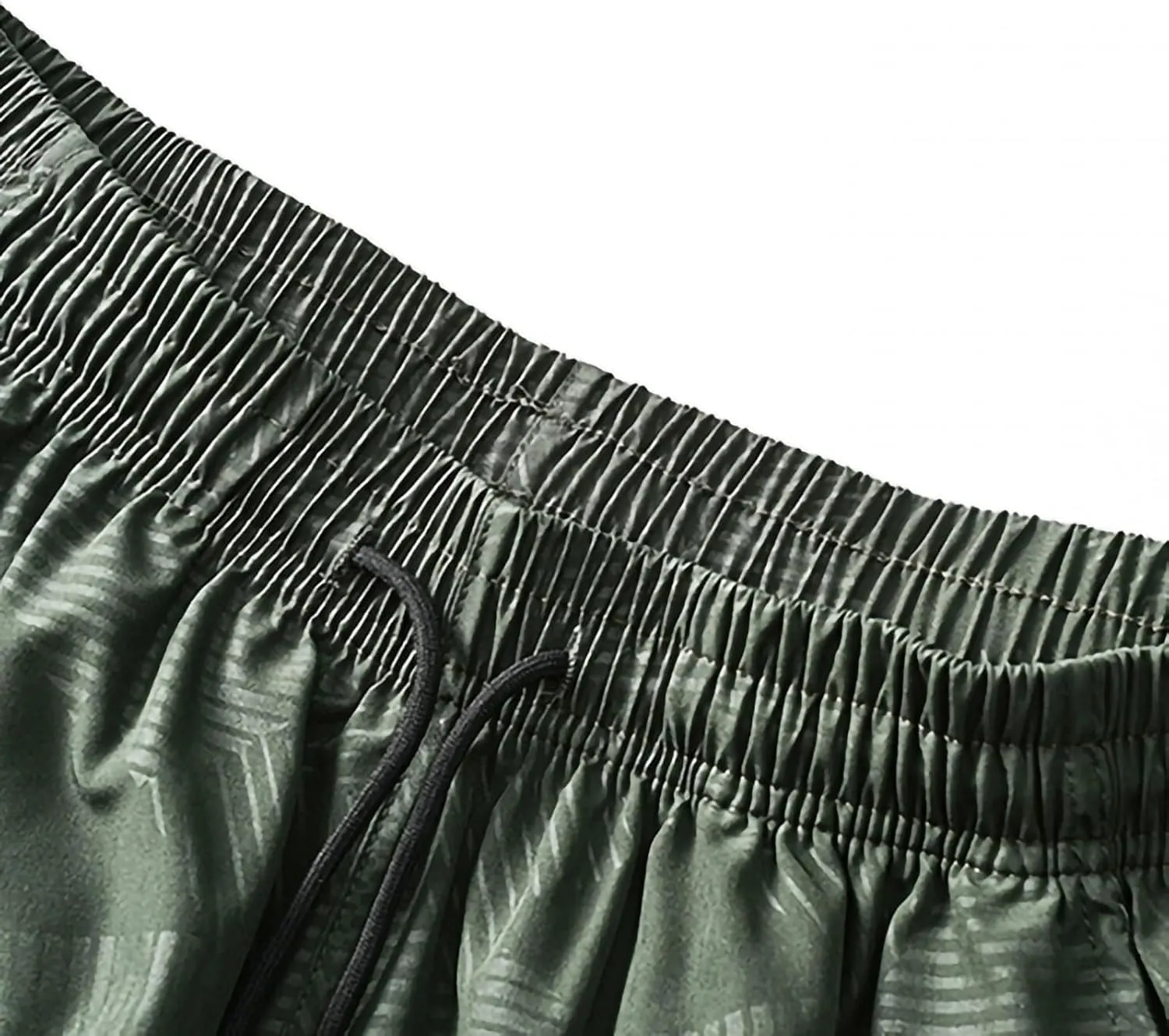 Men's Ice Silk Shorts Quick Dry with Pockets Athletic Breathable Lightweight Casual Print Outdoor Beach Trunks