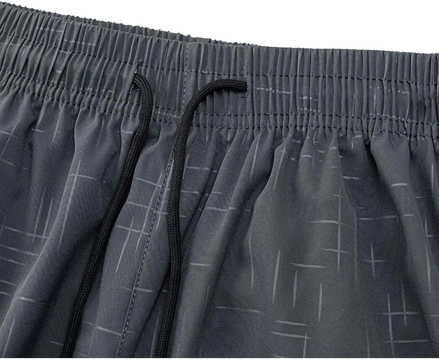 Men's Ice Silk Shorts Quick Dry with Pockets Athletic Workout Casual Breathable Lightweight Outdoor Beach Trunks