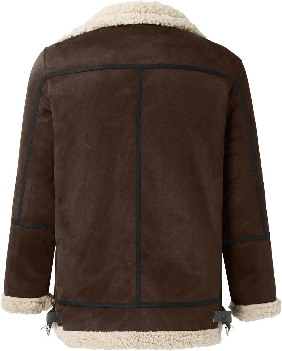 Men's Winter Jacket Windproof Coat Leisure Plus Size Hat Zip Pocket Cotton-Padded Warm Soft Hooded Jacket Coats