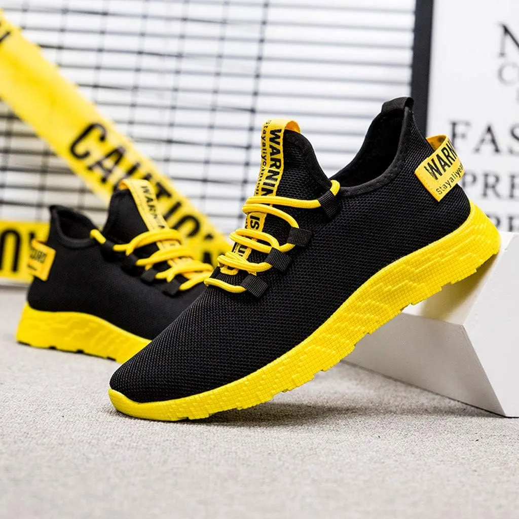 Sneakers for Men Lightweight Breathable Mesh Slip On Fashion Walking Shoes Soft Comfortable Athletic Workout Sport Shoes