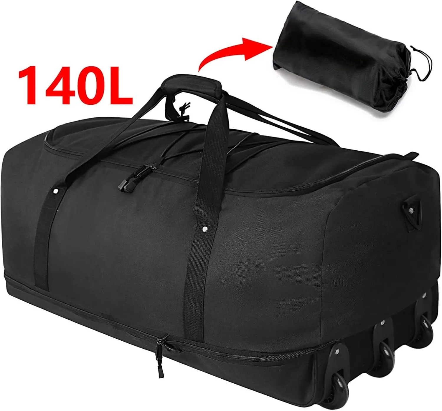 Sport Gym Travel Duffel Bag Dry Wet Separated Training Handbag Men Women Yoga Bag Overnight Holdall Bag Carry on Bag with Shoes Compartment (dark red)