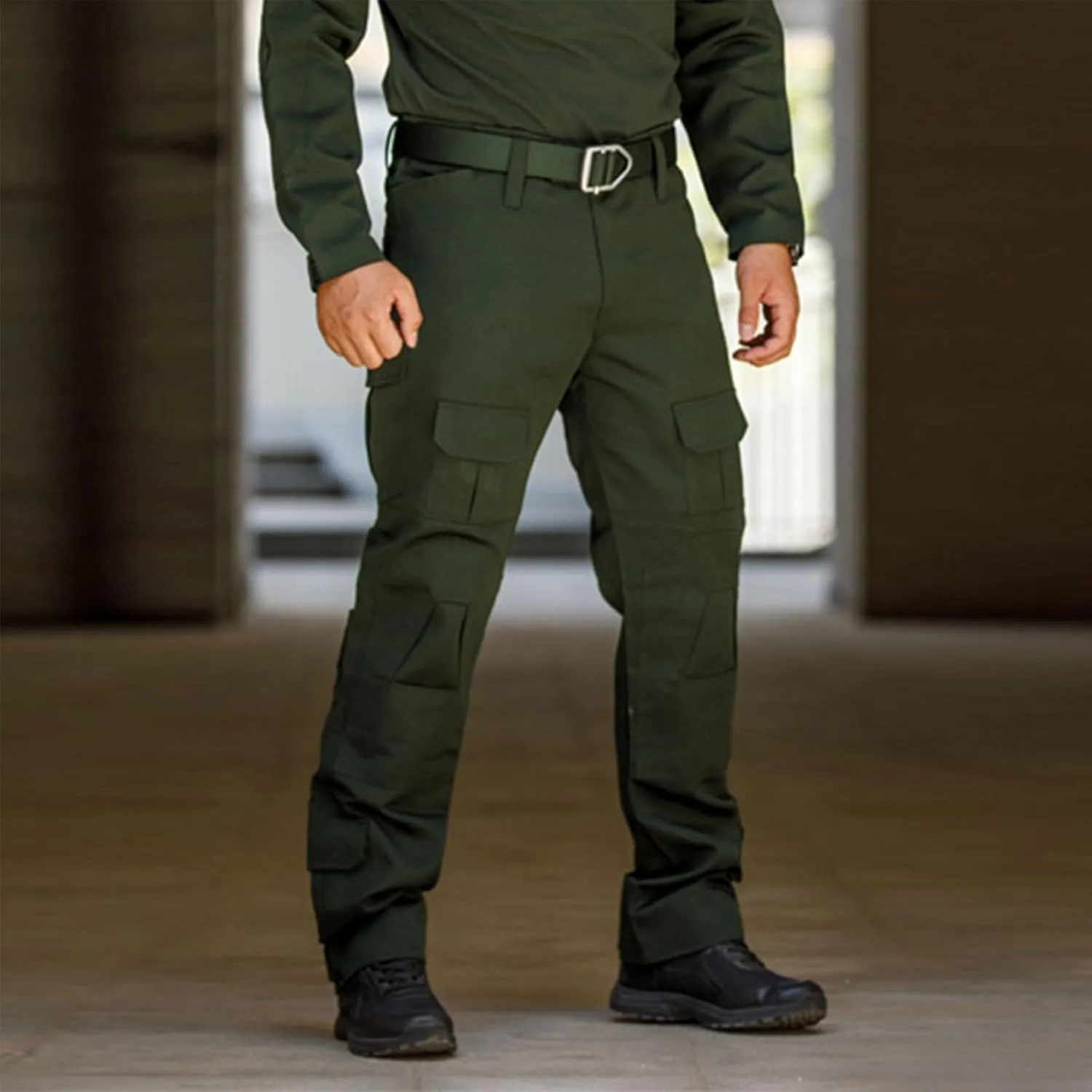 Tactical Cargo Pants for Men Lightweight Athletic Pants with Multi-Pocket Wide Baggy Trousers