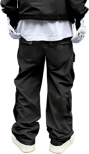 Tactical Cargo Pants for Men Lightweight Work Pants with Multi-Pocket Large Loose Trousers