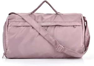 Travel Duffel Bags Waterproof Travel Duffel Bag with Wet Pocket and Shoes Compartment Shoulder Weekender Overnight Bag for Men and Women for Travel Sports Gym