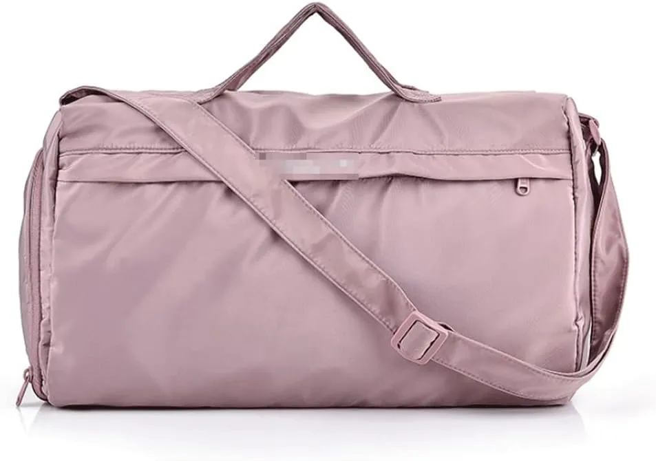 Travel Duffel Bags Waterproof Travel Duffel Bag with Wet Pocket and Shoes Compartment Shoulder Weekender Overnight Bag for Men and Women for Travel Sports Gym