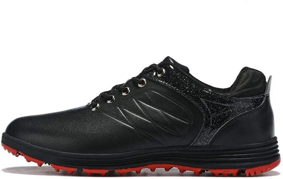 VEACAM Golf Shoes for Men Professional Spikless Lightweight Walking Footwears Breathable Golfers Sneakers Anti Slip Trainers Golfing