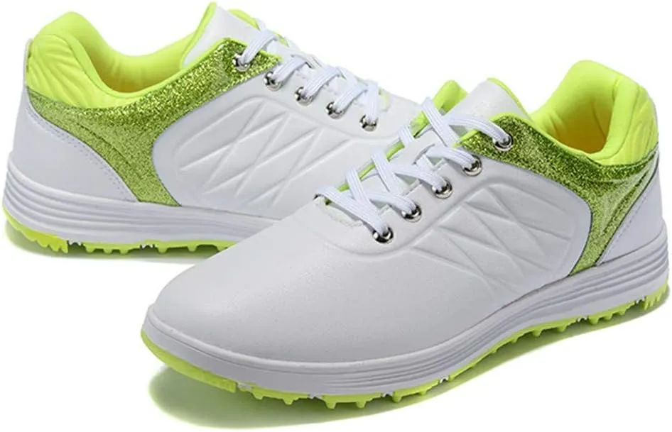 VEACAM Golf Shoes for Men Professional Spikless Lightweight Walking Footwears Breathable Golfers Sneakers Anti Slip Trainers Golfing