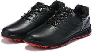 VEACAM Golf Shoes for Men Professional Spikless Lightweight Walking Footwears Breathable Golfers Sneakers Anti Slip Trainers Golfing
