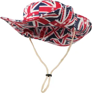 Vintage Cowboy Hats Foldable Breathable Wide Brim Sun Bucket Hat with Adjustable Drawstring Unisex Summer Outdoor Accessory