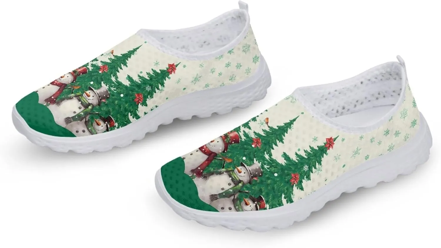 Women Slip on Trainers Breathable Walking Work Shoes Casual Lightweight Running Sneakers