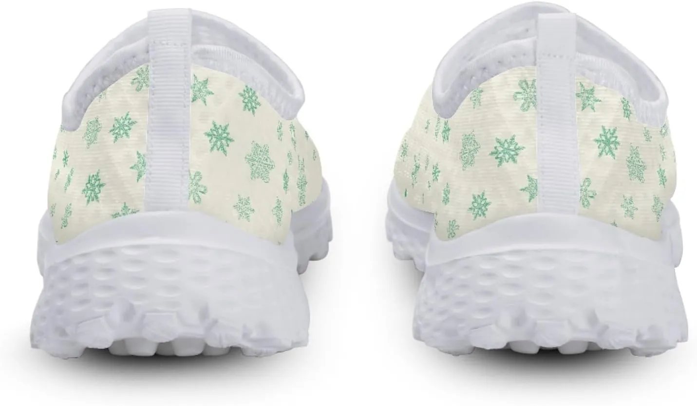 Women Slip on Trainers Breathable Walking Work Shoes Casual Lightweight Running Sneakers