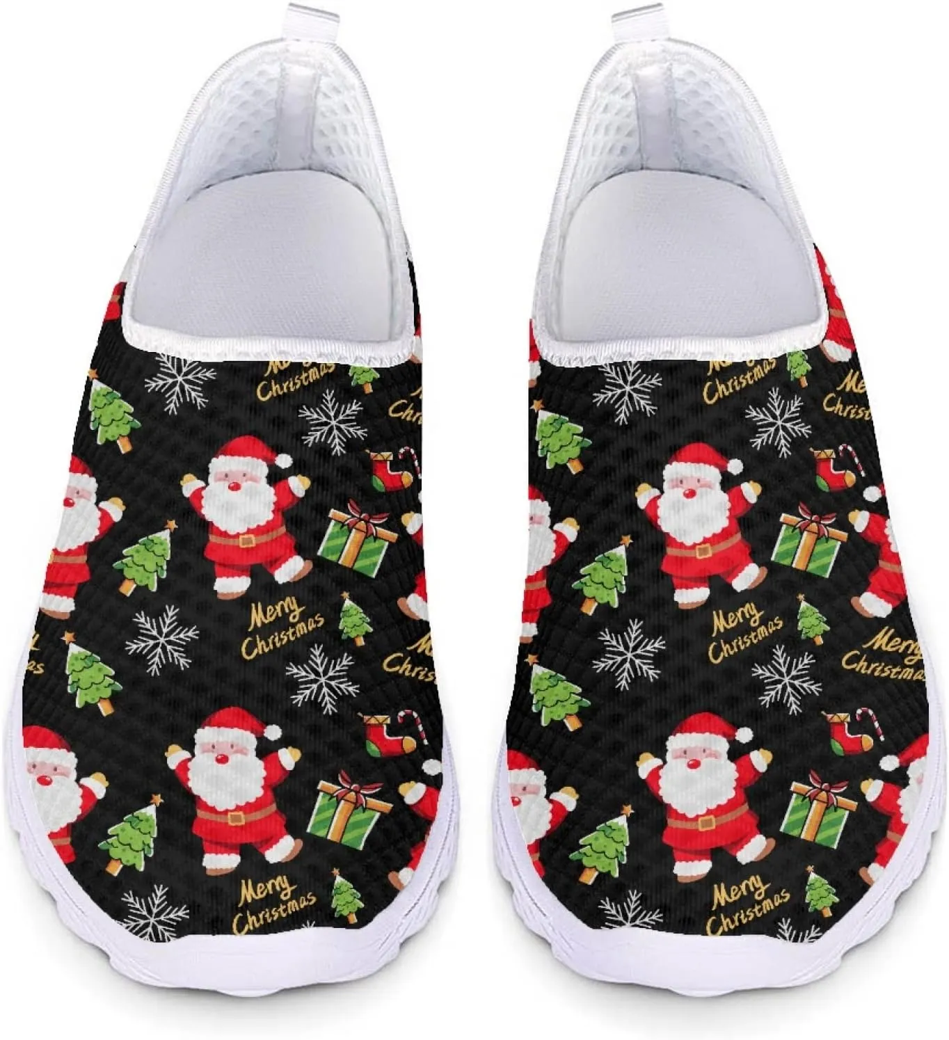 Women Slip on Trainers Breathable Walking Work Shoes Casual Lightweight Running Sneakers