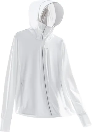 Women Sun Protective Jacket 2025 Full Zip UPF 50  UV Protection Clothing Lightweight Summer Long Sleeve Hoodie
