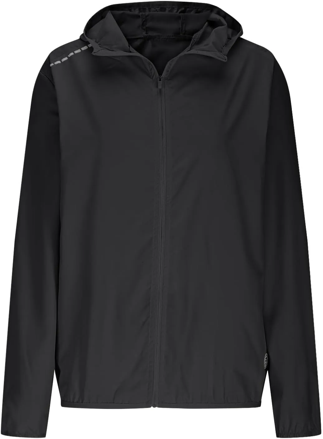 Women UPF50  Long Sleeve Shirts Plus Size Solid UV Protection Lightweight Sun Hoodie Hiking Workout Tops