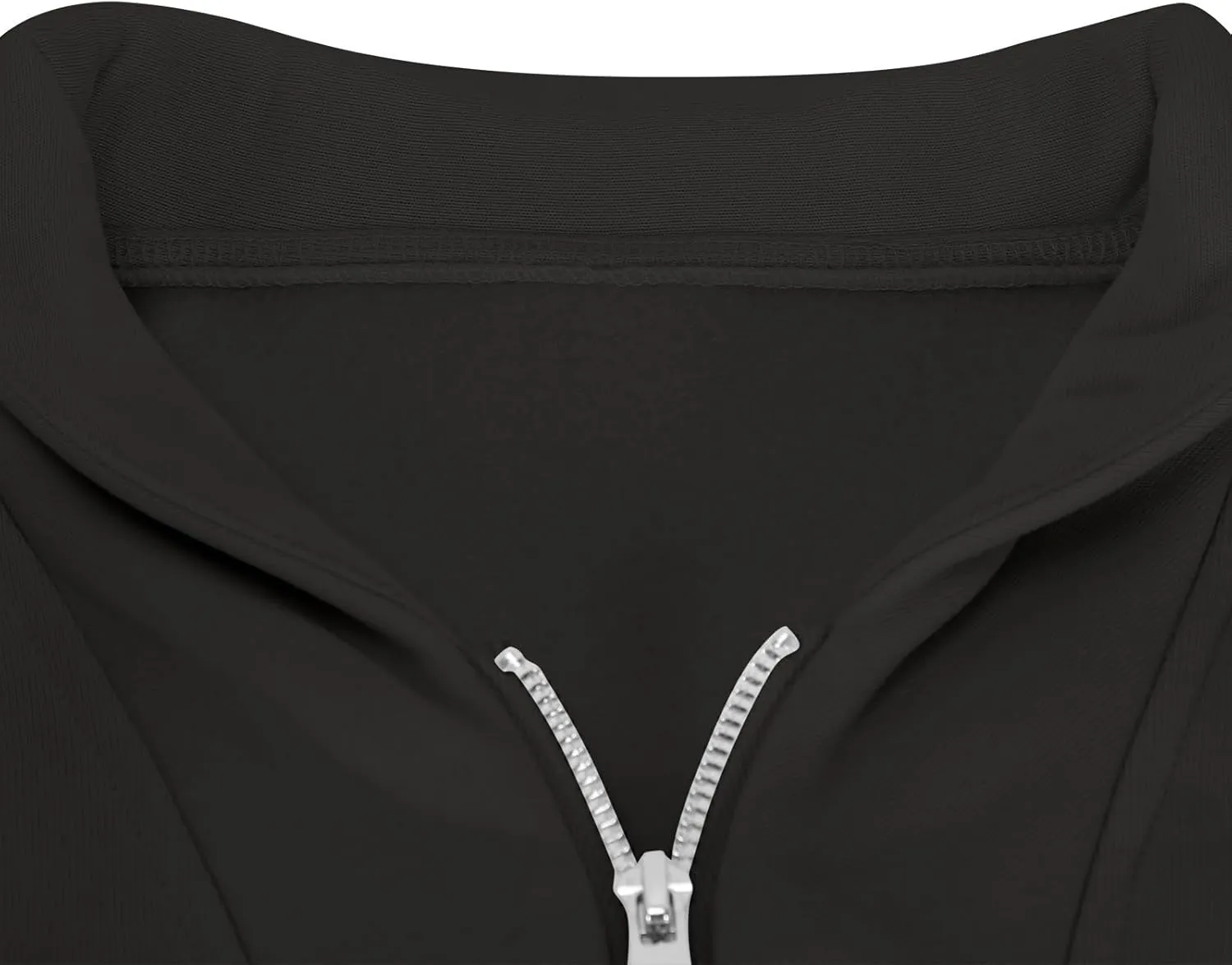Women's Oversized Quarter Half Zip Hoodies,2024 Casual V Neck Long Sleeve Fleece Sweatshirts,Cute Winter