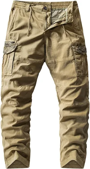 Work Pants for Men Construction Tactical Cargo Pants with Pockets 2024 Relaxed Fit Tactical Pants Camo Cargo Pants